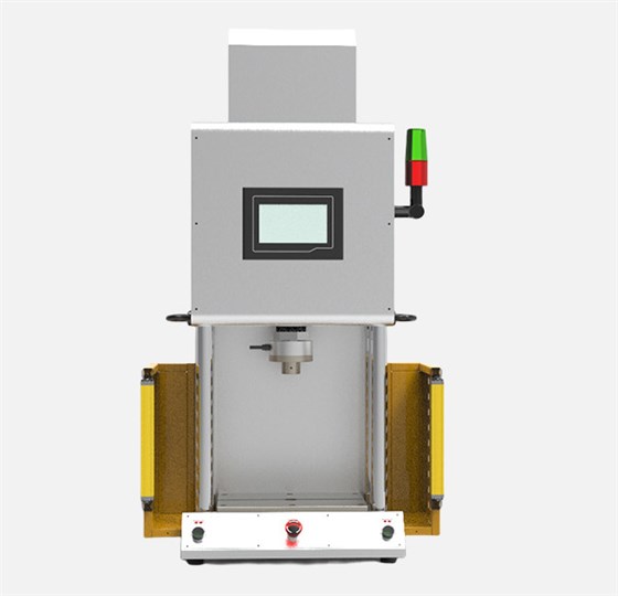 桌面开口伺服压机