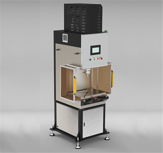 立式开口伺服压机